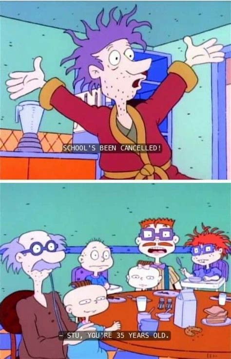 Pin By Brittney Beyer On Rugrats Funny Cartoon Memes Rugrats Funny