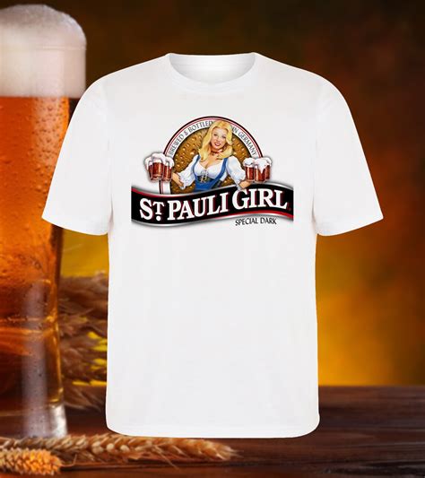 st pauli girl beer t shirt by beer planet special dark etsy