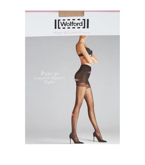 Womens Wolford Nude Pure Complete Support Tights Harrods Uk