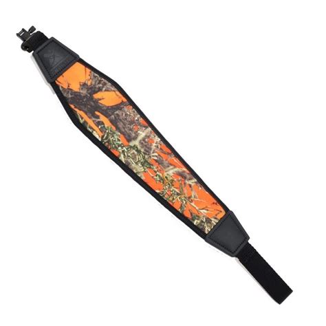 Grovtec Padded Nylon Rifle Sling With Swivels Truetimber Hunter Orange