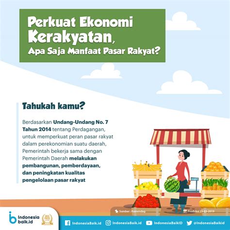 Perkuat Ekonomi Kerakyatan Apa Saja Manfaat Pasar Rakyat Indonesia Baik