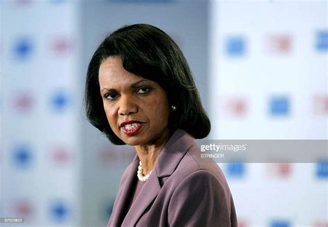 us secretary of state condoleezza rice speaks delivers a lecture at news photo getty images