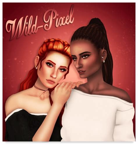 Rose A Female Hair Pack At Wild Pixel Sims 4 Updates