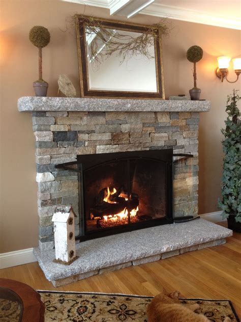 It can also be purchased from the furniture catalogue for 0g. Various Ideas of Stacked Stone Fireplace based on Your ...