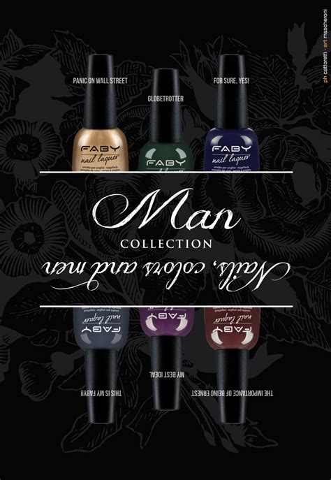 Faby Man Brochure Men Nail Polish Globe Trotter Men S Collection My Style Nails Finger