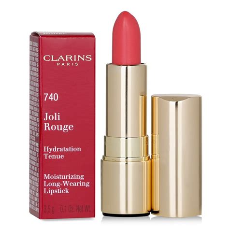 clarins joli rouge long wearing moisturizing lipstick 3 5g 0 1oz lip color free worldwide