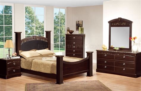 Ashley furniture bedroom set marble top is something that you are looking for and we have it right here. Deep Merlot Finish Traditional Bedroom w/Faux Marble Accents