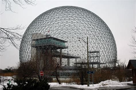 Buckminister Fuller’s Geodesic Dome Designed For Canada’s Expo 67 In Montreal Caribb Flickr