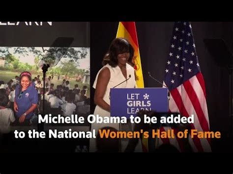 Michelle Obama To Be Inducted Into The National Womens Hall Of Fame