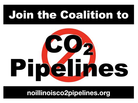 Signs Coalition To Stop Co2 Pipelines