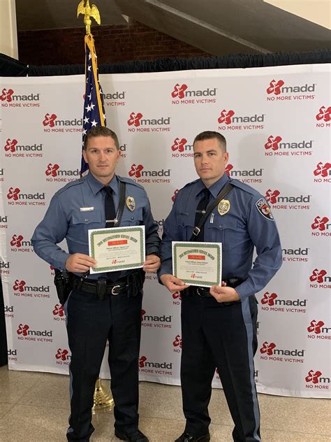 Department News Madd Awards Ceremony For Dui Enforcement Lacey