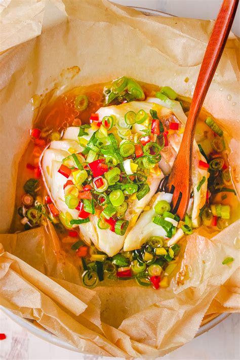 Chinese Steamed Cod Fish Recipe Ginger Sauce I Heart Umami