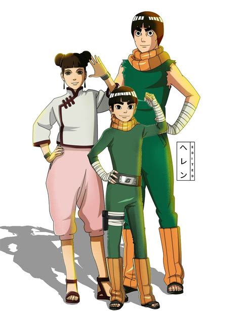 Rock Lee Tenten E Matal Lee Rock Lee Anime Metal Lee