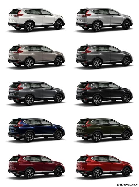 2019 Honda Cr V Visualizer All 10 Colors Animated S Car