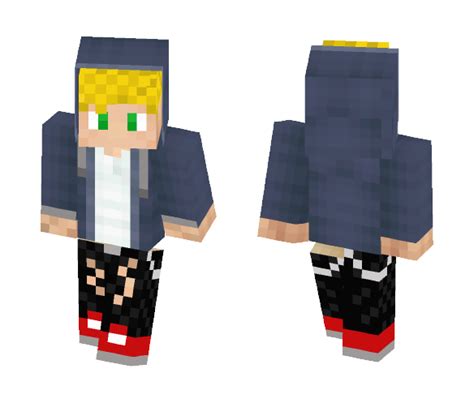 Download Blonde With Ripped Jeans Minecraft Skin For Free