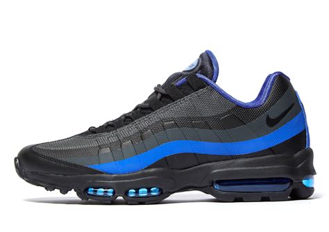 Nike Synthetic Air Max 95 Ultra Essential In Black Blue Blue For Men Lyst