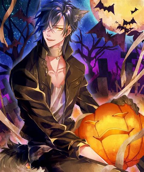 Touken Ranbu Halloween Anime Boy Anime Halloween Touken