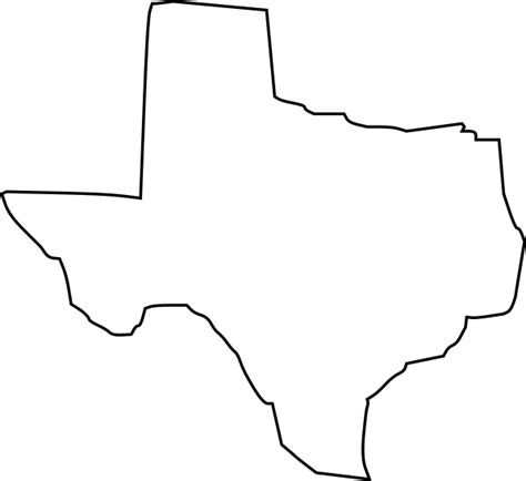 Texas Outline Clip Art At Vector Clip Art Online Royalty