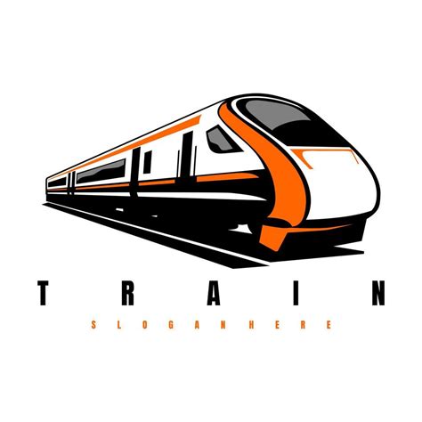 Train Logo Design Icon Vector 6408410 Vector Art At Vecteezy