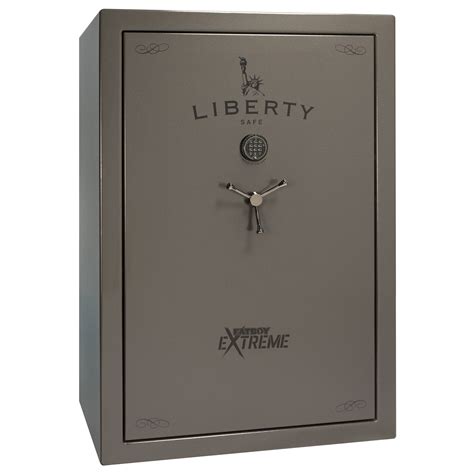 Liberty Fatboy Extreme Gun Safe 64 Gun Fire Safe Grey Marble Lib Fx64