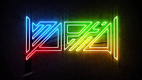neon sign logo animation tonisha quintero
