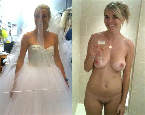 Beautiful Bride Before And After The Wedding Nudeshots