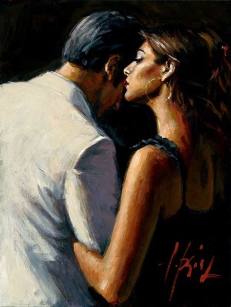 Fabian Perez Fabian Perez Limited Edition Giclee On Canvas The Proposal