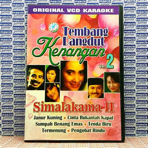 Jual VCD Tembang Dangdut Kenangan Vol 2 Ft Yopie Latul Kania Ria Irawan Di Lapak Mascis Junior