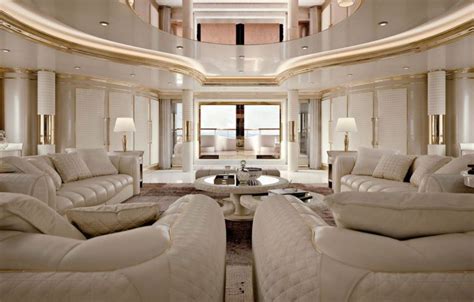 The Worlds Most Opulent Yacht Slaylebrity Luxury Living Room