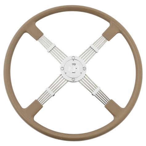 Brooklands Steering Wheel And Boss Kit 4 Spoke 17 Ivory