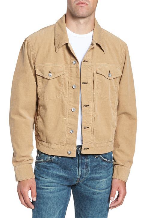 Rag And Bone Definitive Corduroy Jacket In Beige Natural For Men Lyst