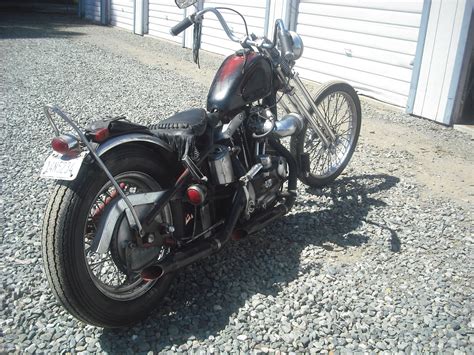 1954 Harley Davidson Kh Sport Solo Black Middletown California