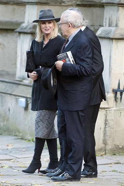 Joanna Lumley Attends Bbcs Sir Peter Osullevans Memorial Service