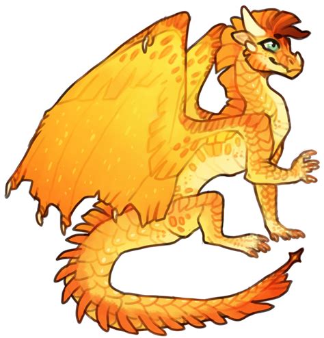 A Sunny By Spookapi Wings Of Fire Dragons Wings Of Fire Fire Dragon