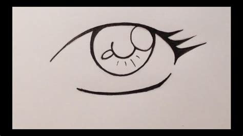 How To Draw Manga Eyes Beginners Easy Way Youtube