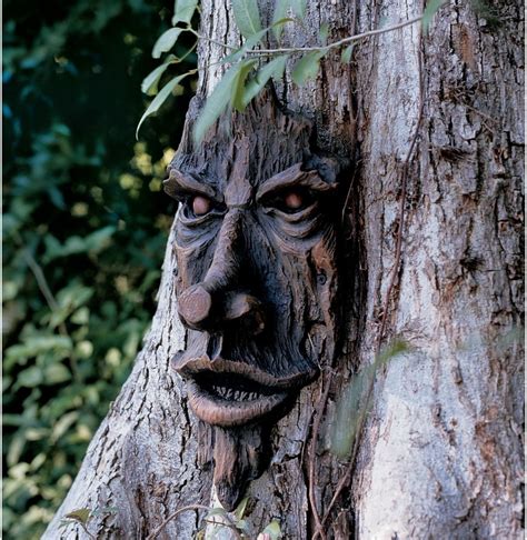 Outdoor Tree Ornaments Tree Faces Tree Statues Tree Faces Tree Face