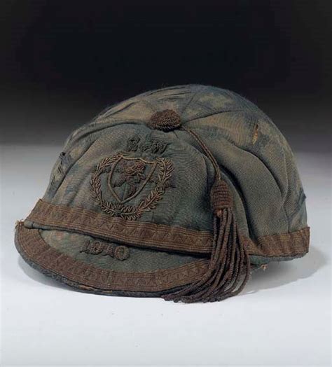 A Blue Scotland V Wales International Cap 1910 Christies