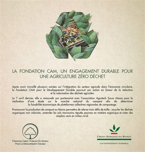 La Fondation Cam Un Engagement Durable Pour Une Agriculture Zéro