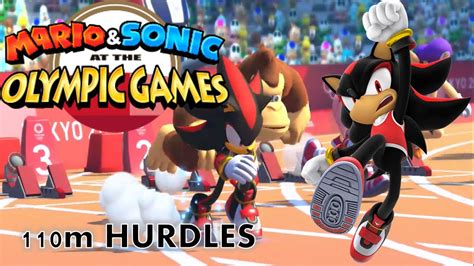 M Hurdles Mario Sonic At The Olympic Games Youtube