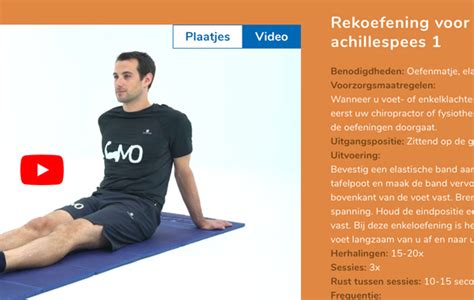 Handige Website Voor Oefeningen Fysiotherapiepraktijk Velsen Zuid