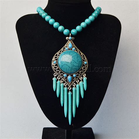 Turquoise Statement Necklace Pandahall Inspiration Projects