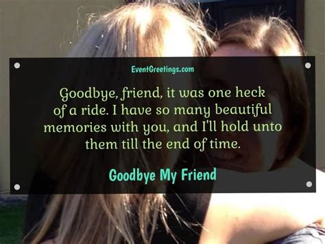 25 Emotional Goodbye Quotes For Friends Events Greetings