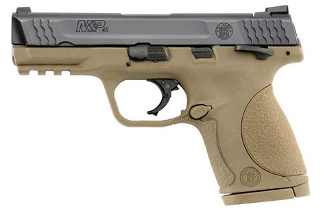 Smith Wesson M P45C 45 ACP Dark Earth Compact Size Centerfire Pistol
