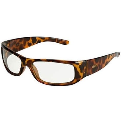 moon dawg safety glasses with tortoise frame and indoor outdoor lens ao safety glasses