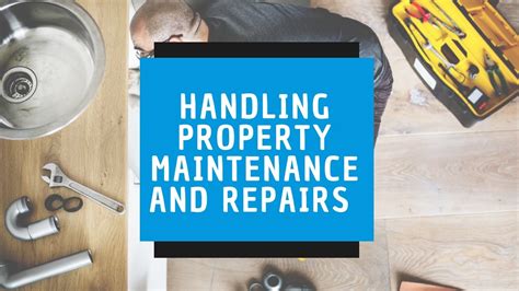 Handling Property Maintenance And Repairs By Orlando Property