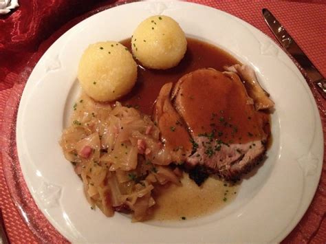 Check spelling or type a new query. "Schweinekrustenbraten m. Bayrisch Kraut und Knödel" Alm ...
