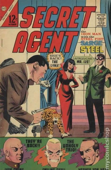 Secret Agent 1966 67 Charlton Comic Books