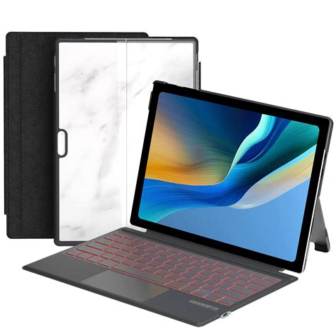 Qulose Surface Pro Keyboard Case 7 Color Backlight Detachable Keyboard