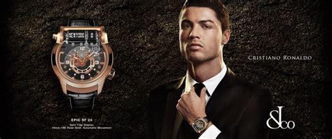 Cristiano Ronaldo Präsentiert Die Neuen Uhrenkollektion Von Jacob And Co