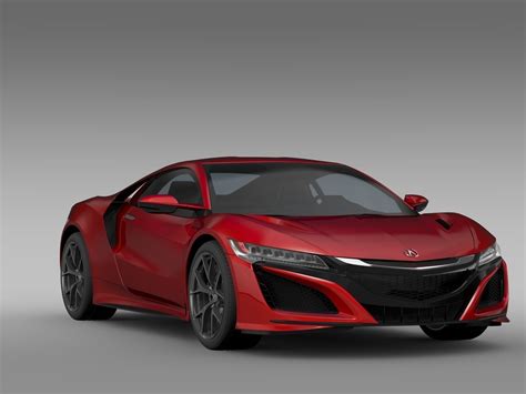 Discover acura's exceptional line of cars and suvs built for exhilarating performance and unsurpassed comfort. Acura NSX 2016 3D Model MAX OBJ 3DS FBX C4D LWO LW LWS ...